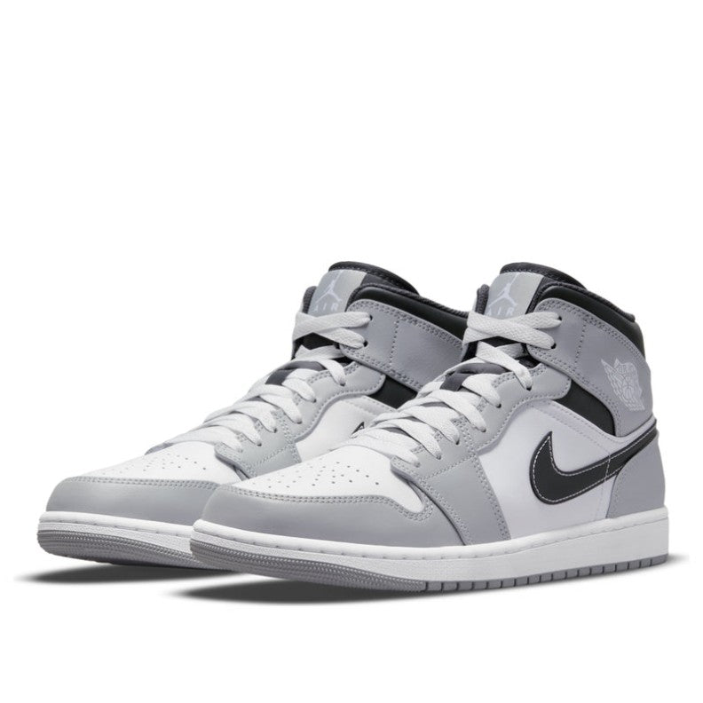 Air Jordan 1 Mid 'Light Smoke Grey' 554724-078